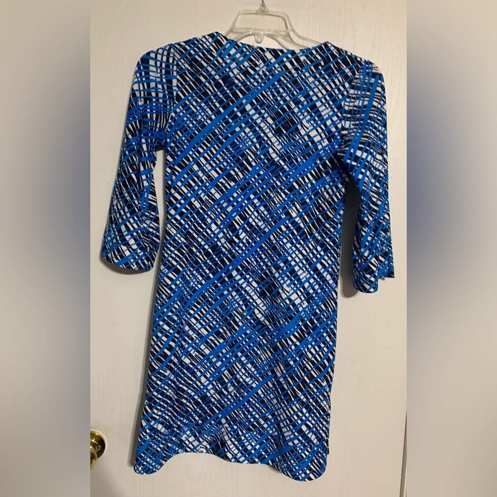 Judy Connally Abstract Print Tunic Dress - Picture 2 of 4